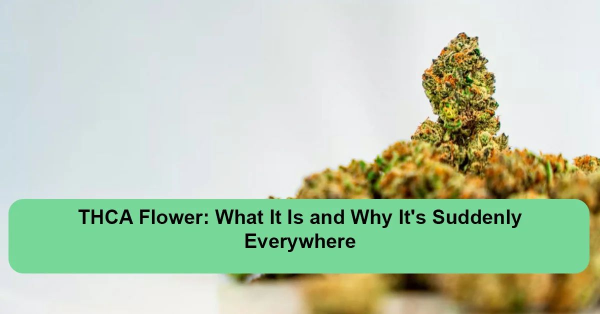 THCA Flower: What It Is and Why It's Suddenly Everywhere